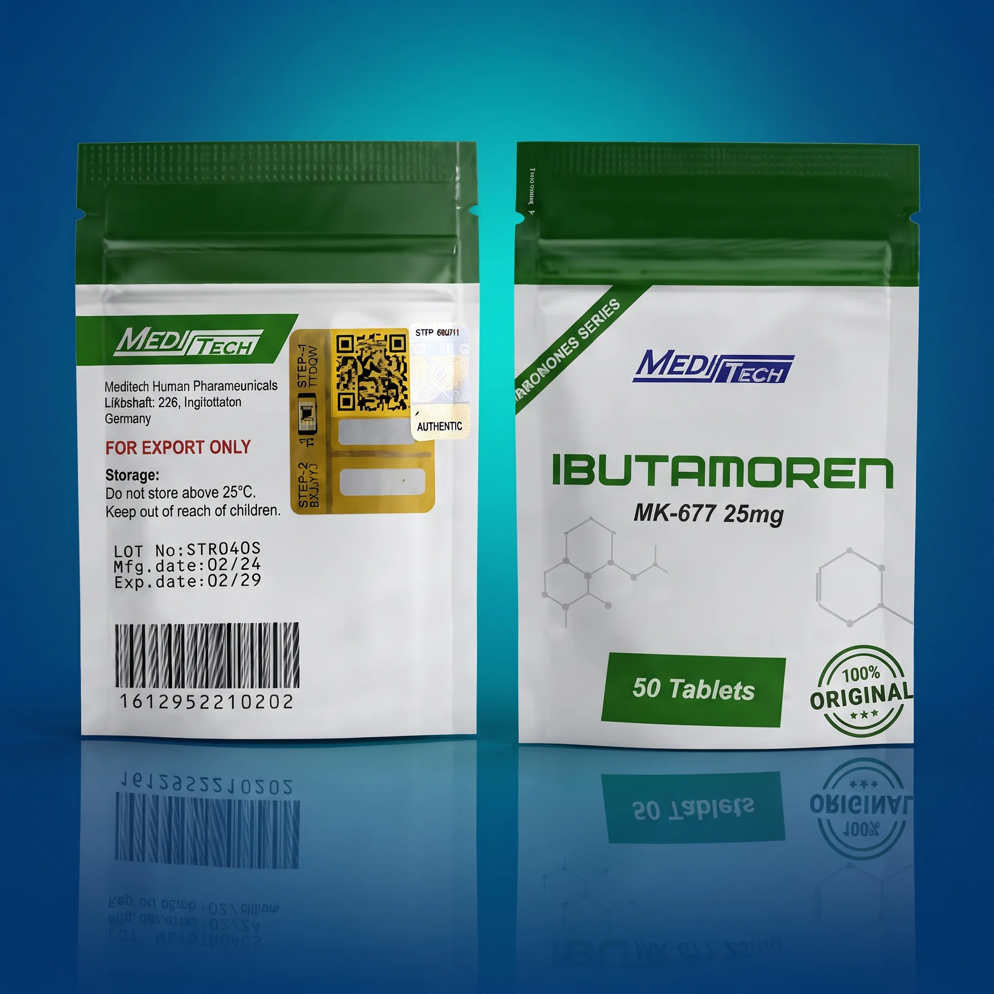 Ibutamoren (MK-677) 25mg — إيبوتامورين (MK-677) 25 مجم